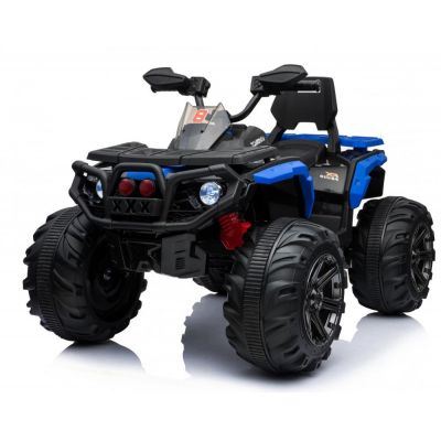 ATV electric Nichiduta Maverick cu amortizoare si roti din cauciuc 4x4 Blue