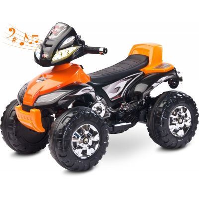 ATV Electric Toyz Quad Cuatro 6V Orange