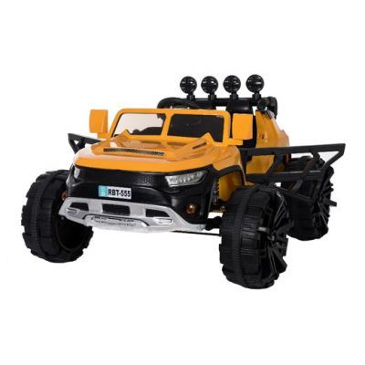 Masinuta electrica cu doua locuri Beast Buggy Yellow 2.4 Ghz