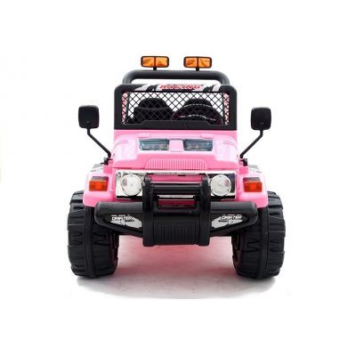 Masinuta electrica 12V cu roti din cauciuc Drifter Jeep 4x4 Pink