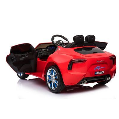 Masinuta Electrica Cu Roti Din Cauciuc Maserati Rosu Masinute