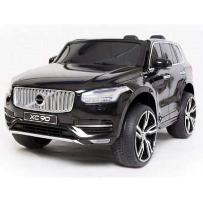 Masinuta electrica cu scaun de piele Volvo XC90 Black