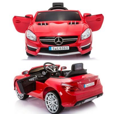 Masinuta electrica cu telecomanda 2.4 Ghz Mercedes Benz AMG SL63 Red