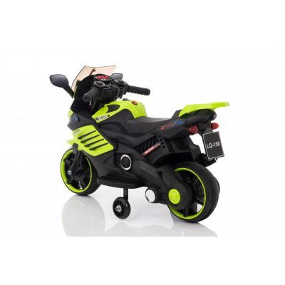 Motocicleta electrica 6V LQ158 verde