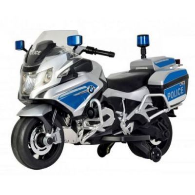 Motocicleta electrica BMW R1200RT Politie cu sunete si lumini pentru copii