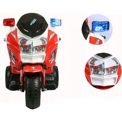 Motocicleta electrica cu doua motoare Police Hero Red