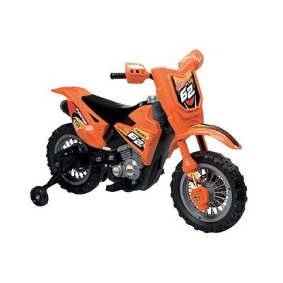 Motocicleta electrica Enduro Motocross 6V portocalie