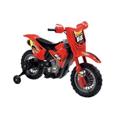 Motocicleta electrica Enduro Motocross 6V rosie