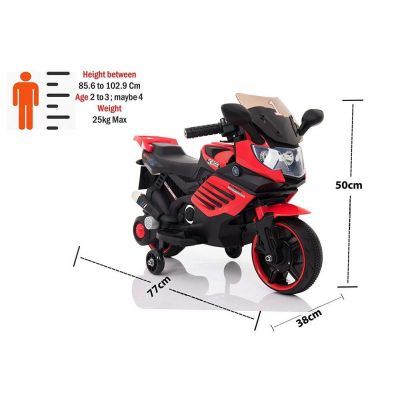 Motocicleta electrica Predator Red