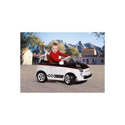 Peg Perego - Fiat 500 12V White/Black