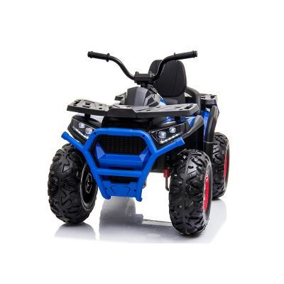 Atv electric 12V cu roti EVA si lumini Buggy Desert Painted Blue