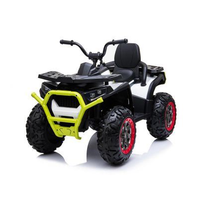 Atv electric 12V cu roti EVA si lumini Buggy Desert White