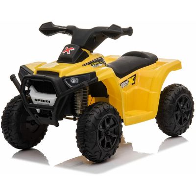 Atv electric 6V Nichiduta Racer X cu roti Eva Galben