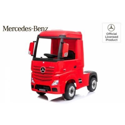 Camion electric Mercedes ACTROS 4x4 180W 12V PREMIUM Rosu