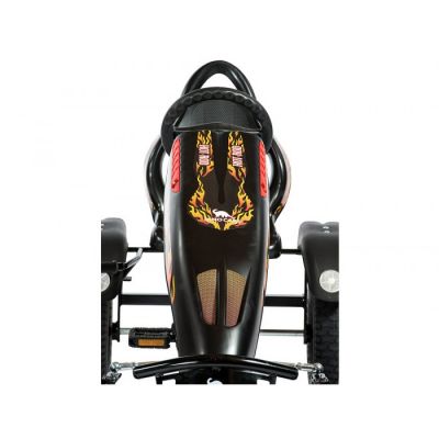 Kart cu pedale Hot Rod BF1 negru