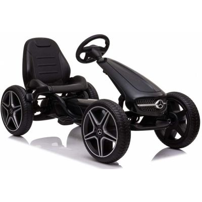 Kart cu pedale si roti EVA Mercedes Benz Blue