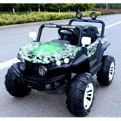 Masinuta electrica 4x4 Nichiduta Shadow Green Army Masinuta electrica 4x4 Nichiduta Shadow Green Army