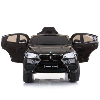 Masinuta electrica Chipolino BMW X6 black cu roti Eva