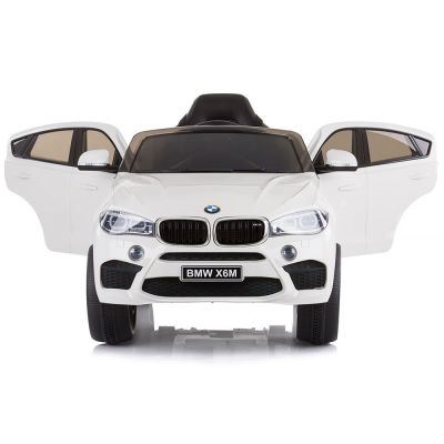 Masinuta electrica Chipolino BMW X6 white cu roti Eva