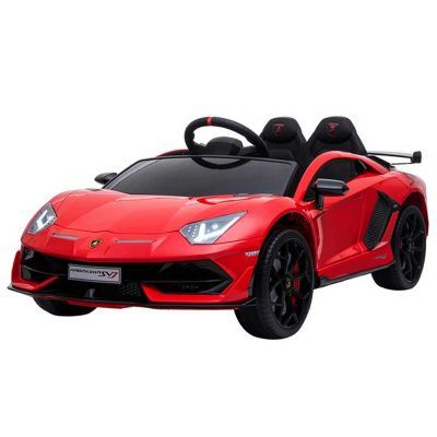 Masinuta electrica Chipolino Lamborghini Aventador SVJ red cu roti EVA