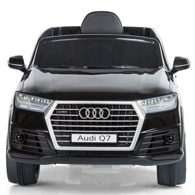 Masinuta electrica Chipolino Suv Audi Q7 black cu roti Eva