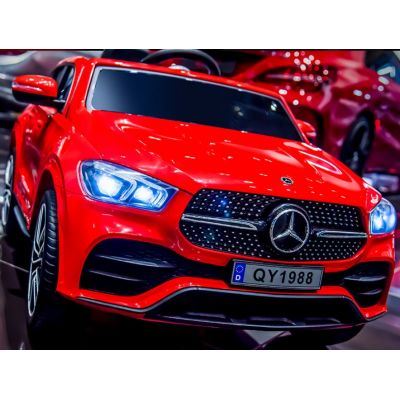 Masinuta electrica cu roti din cauciuc Mercedes GLE 450 AMG Red