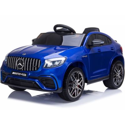 Masinuta electrica cu roti EVA Mercedes Benz GLC 63 Limited Edition Blue