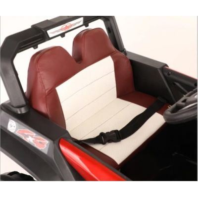 Masinuta electrica cu scaun de piele si suspensii Nichiduta Jeep Jumbo Paint Red Masinuta electrica cu scaun de piele si suspensii Nichiduta Jeep Jumbo Paint Red