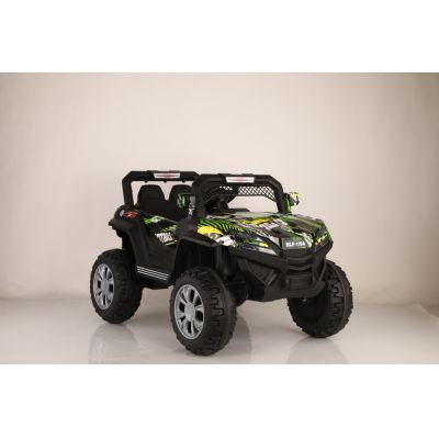 Masinuta electrica cu suspensii Nichiduta Jeep Jumbo Grafitti Green Masinuta electrica cu suspensii Nichiduta Jeep Jumbo Grafitti Green