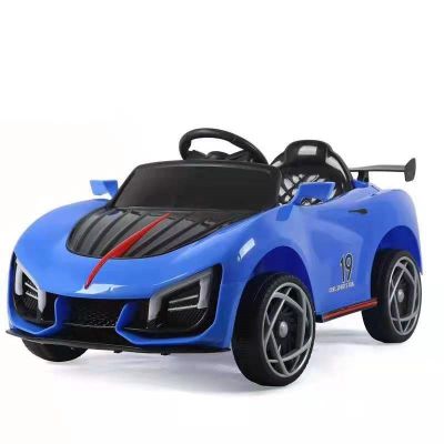 Masinuta electrica cu scaun din piele Nichiduta Cool Sports Blue