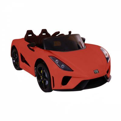 Masinuta electrica cu scaun din piele si lumini LED Famous Red Masinuta electrica cu scaun din piele si lumini LED Famous Red