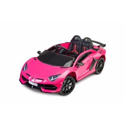 Masinuta electrica cu telecomanda Toyz Lamborghini Aventador SVJ 12V Pink