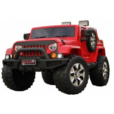 Masinuta electrica JeeP Outdoor BJ1668 90W 12V PREMIUM Rosu