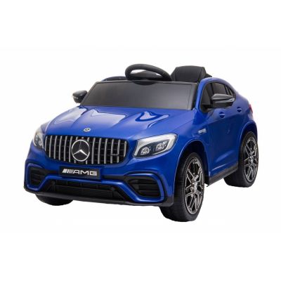 Masinuta electrica Mercedes Benz GLC 63 Blue cu roti din cauciuc