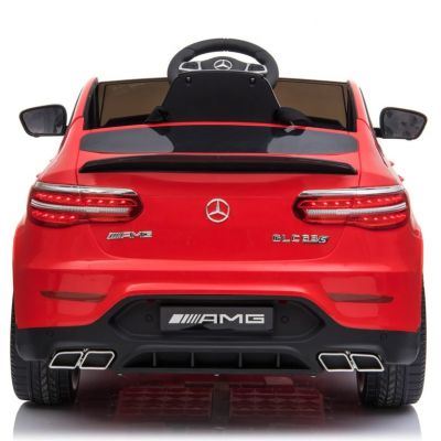 Masinuta electrica Mercedes Benz GLC 63 Red cu roti din cauciuc
