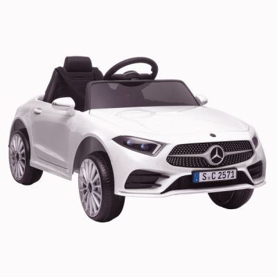 Masinuta electrica copii Mercedes CLS350 50W 12V PREMIUM Alb la reducere