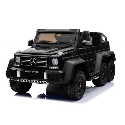 Masinuta electrica Mercedes G63 6x6 270W DELUXE Negru