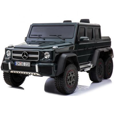 Masinuta electrica Mercedes G63 6x6 Premium cu 4 motoare, culoare Negru