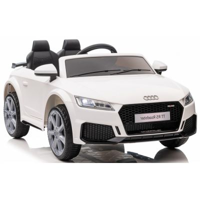 Masinuta electrica New Audi TTRS Roadster 70W 12V STANDARD, culoare Alb