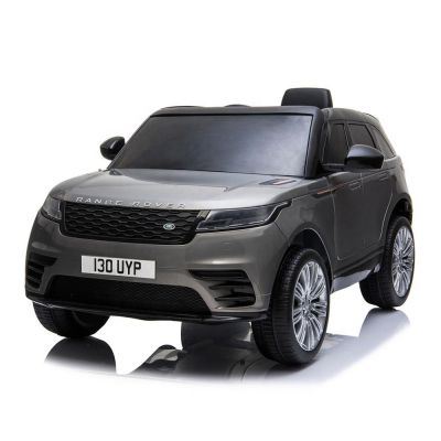 Masinuta electrica Range Rover Velar cu scaun de piele Grey