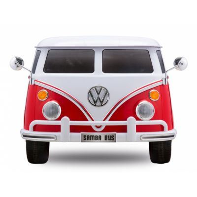 Masinuta electrica VW Samba Bus 2x45W, 12V, PREMIUM Rosu