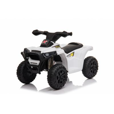 Mini ATV electric pentru copii BJ116 35W STANDARD Alb