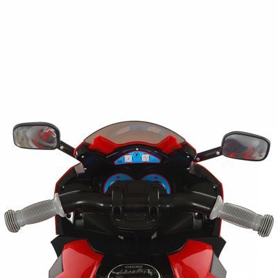 Motocicleta electrica 6V cu lumini LED Karachi Red