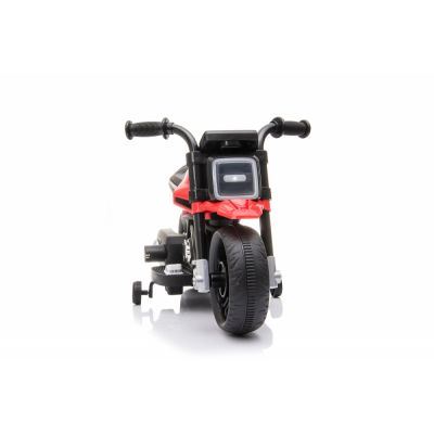 Motocicleta electrica Nichiduta 6V cu roti ajutatoare si lumini LED Red