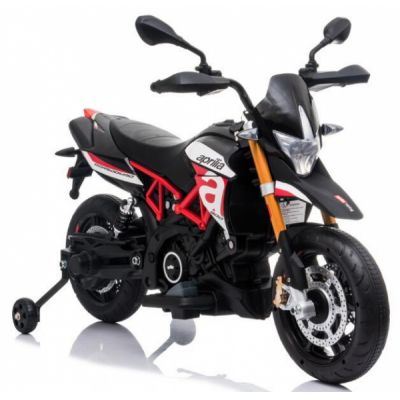 Motocicleta electrica APRILIA DORSODURO 900 60W 12V, scaun tapitat, culoare Negru