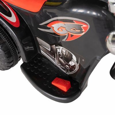 Motocicleta electrica copii cu acumulator, muzica si lumini negru