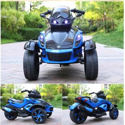 Motocicleta electrica cu lumini Nichiduta Gallop Blue