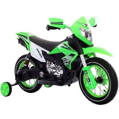 Motocicleta electrica 35W cu roti gonflabile Nichiduta Super Moto Green