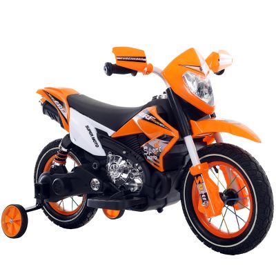 Motocicleta electrica cu roti gonflabile Nichiduta Super Moto Orange