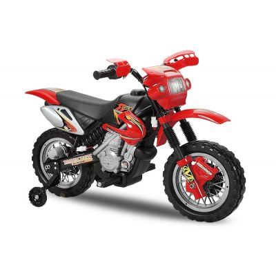 Motocicleta electrica pentru copii BJ014 45W 6V STANDARD Rosu